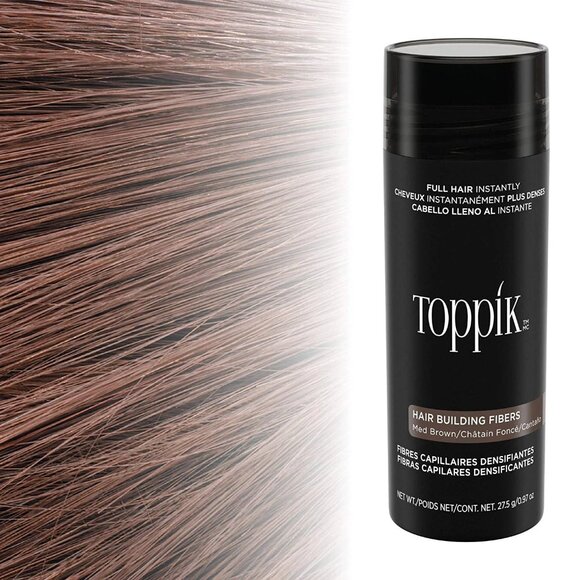 3 BOTTLES of TOPPIK 27.5g Hair Fibers, All Colors, 100% Authentic, Free Shipping - Picture 5 of 13